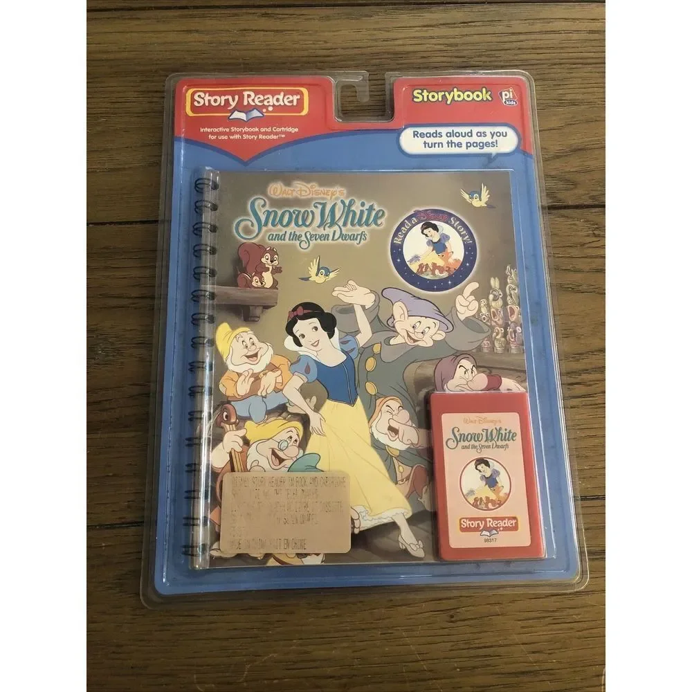 NEW : Story Reader Disney's Snow White and the Seven Dwarfs Book & Cartridge